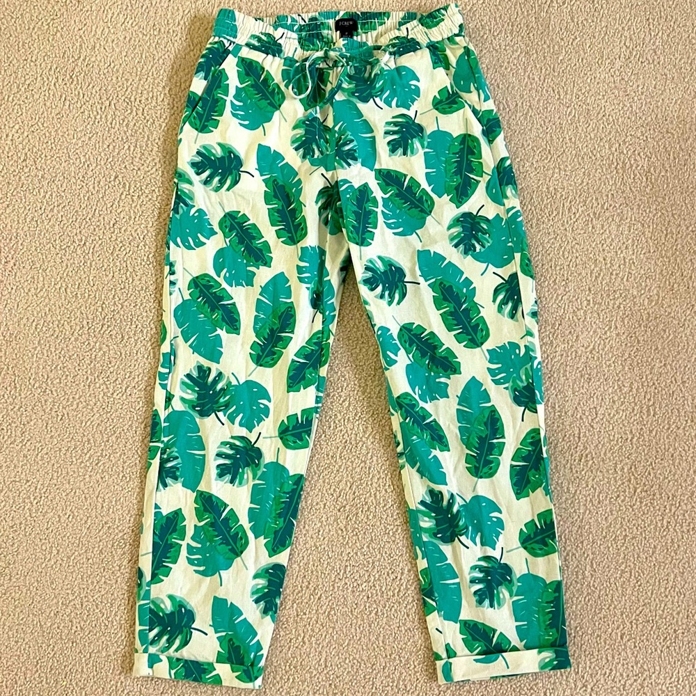 J Crew Linen Pants
